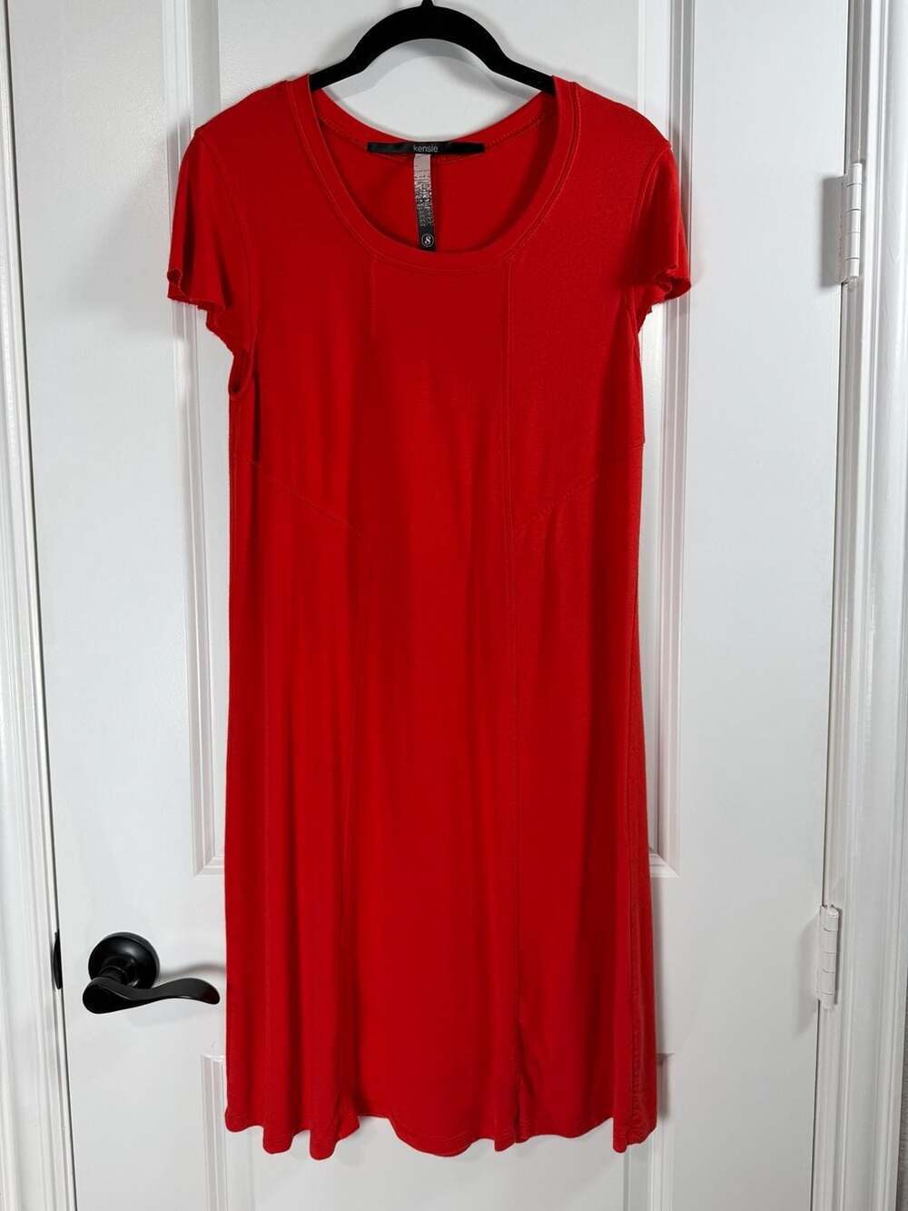 Kenzie Stretch Cotton T-Shirt Midi Dress
